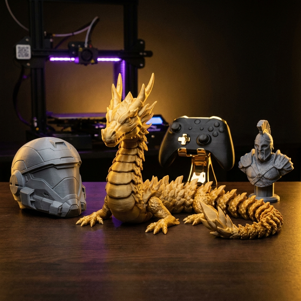 Figuras impresas en 3D