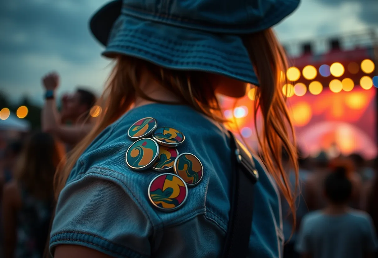 Botones personalizados — Festivales y conciertos