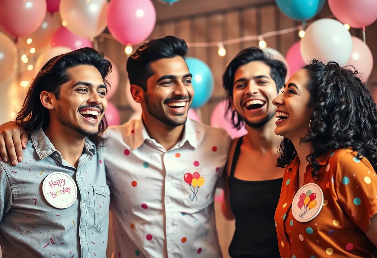 Botones personalizados — Fiestas y celebraciones