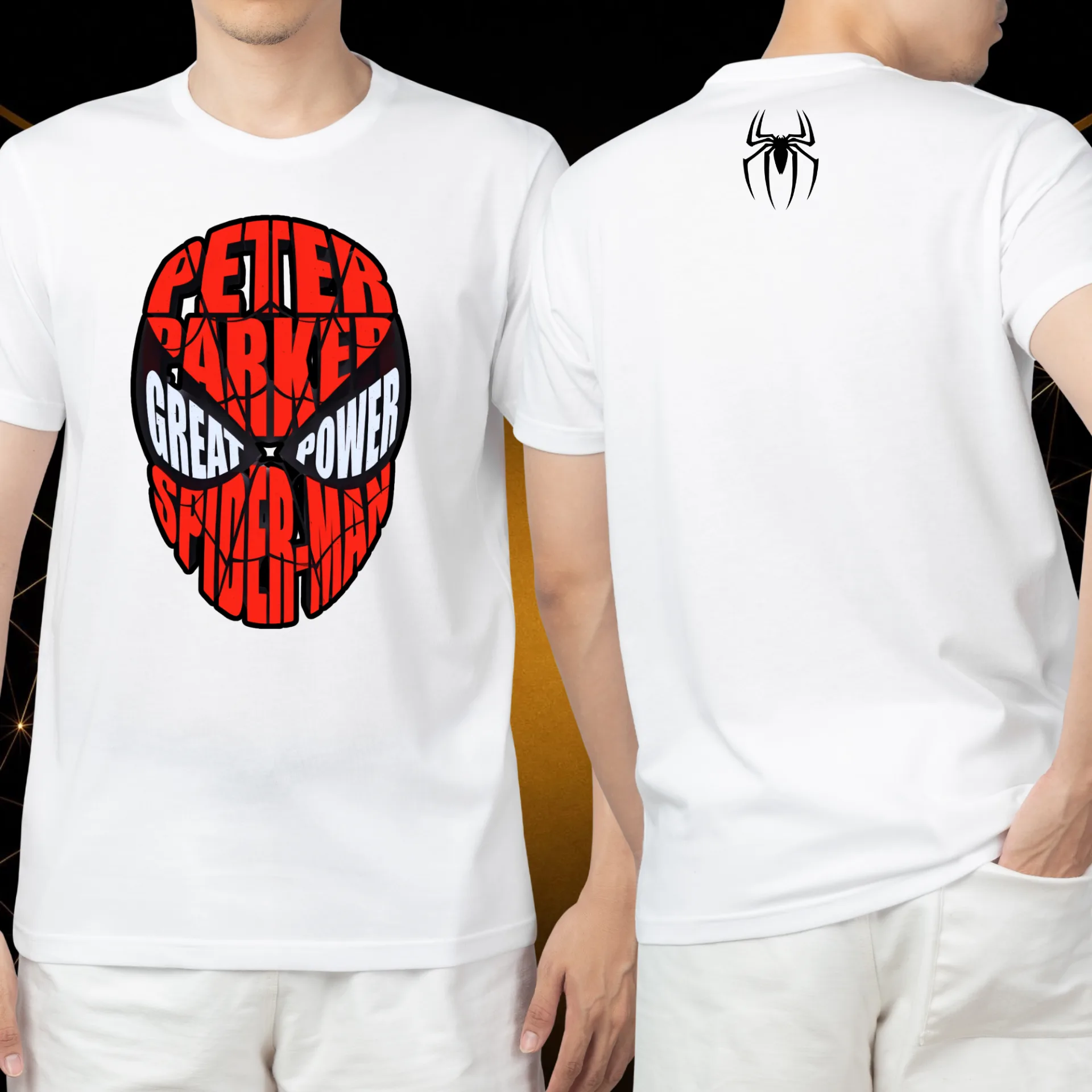 Camiseta Spiderman Hombre 