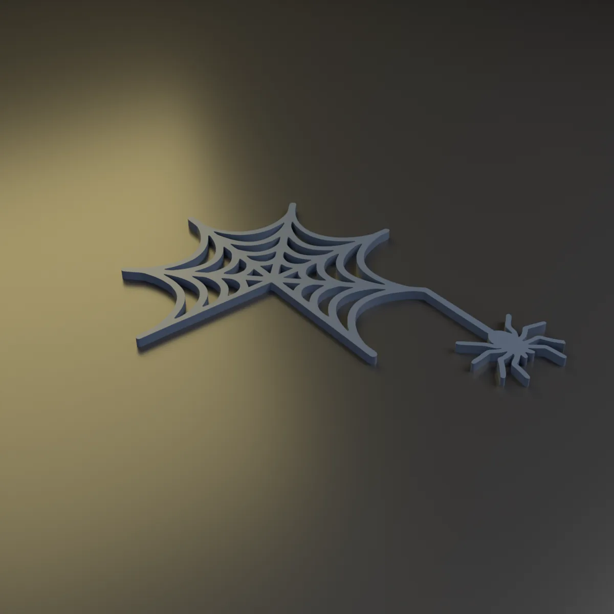 Araña para la esquina de la puerta — otro ángulo