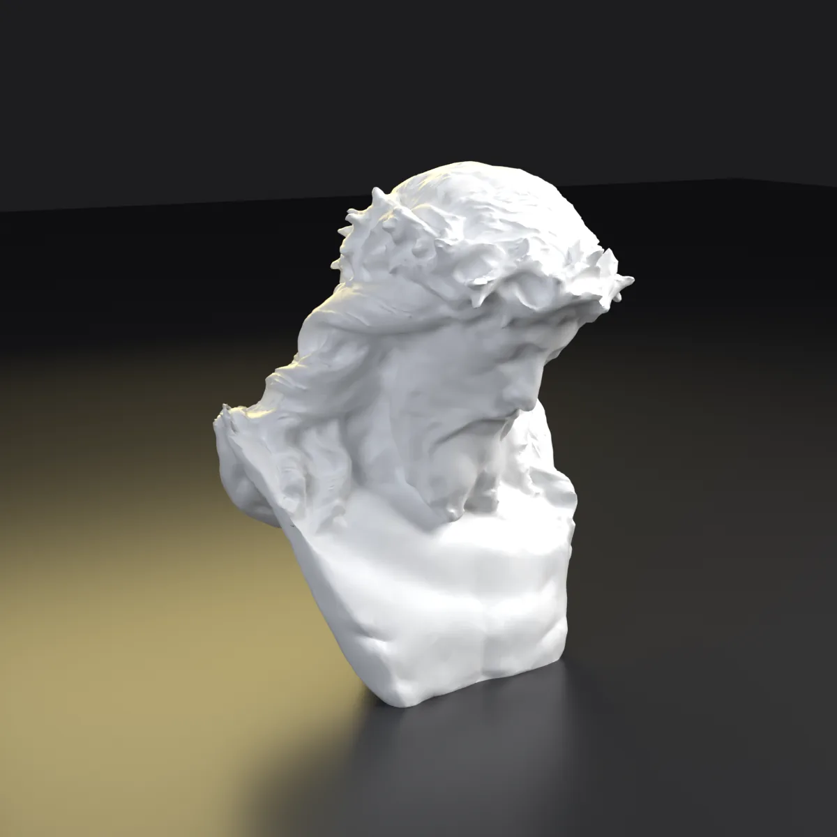 Busto de Jesús — otro ángulo