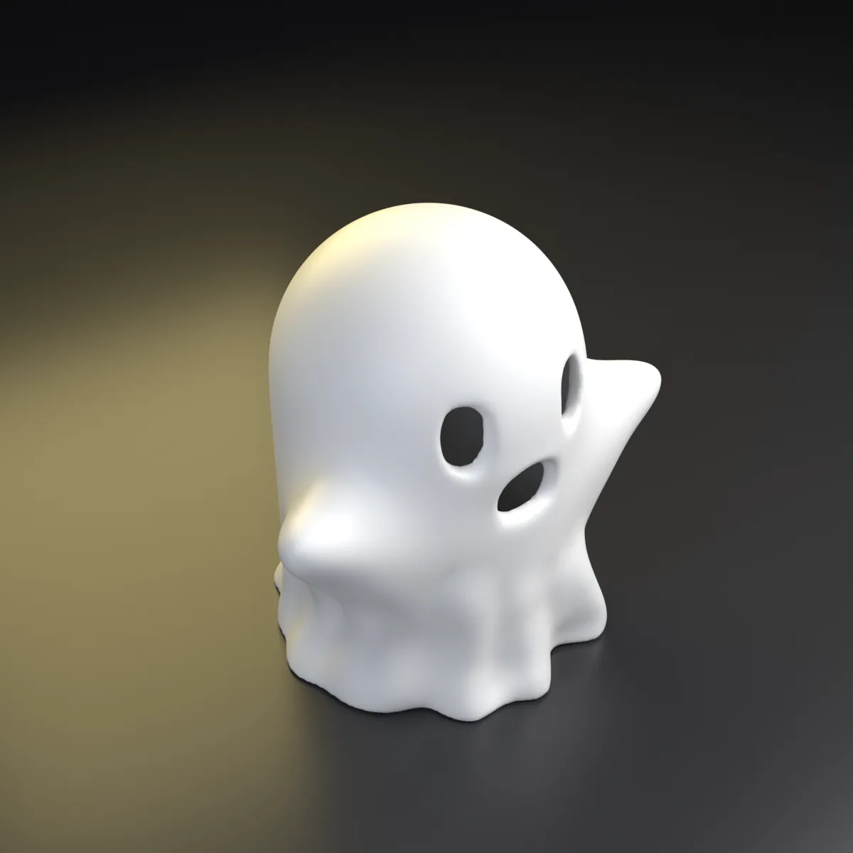Fantasma portavelas — otro ángulo