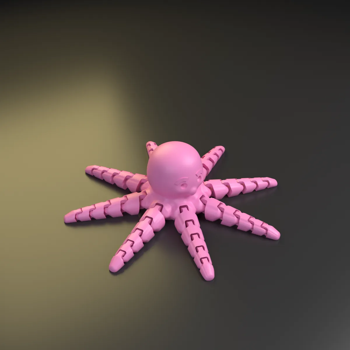 Pulpo flexi — otro ángulo
