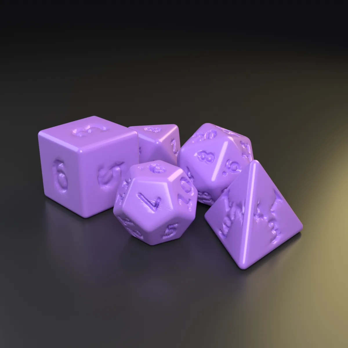 Set de dados de rol (7 dados)