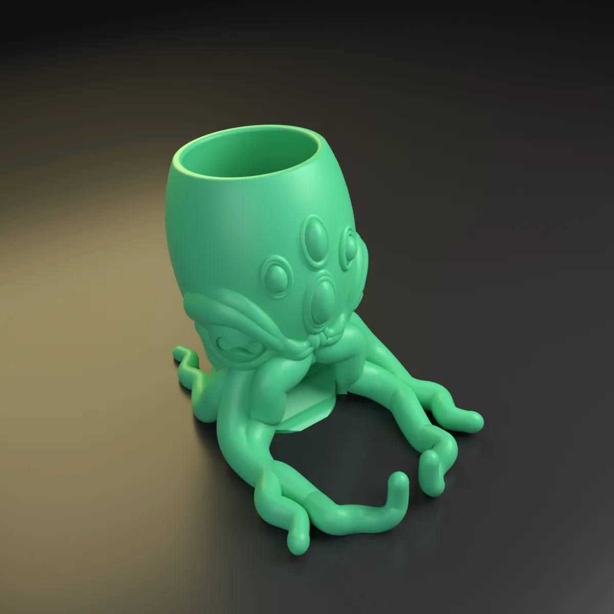 Torre de dados Cthulhu — otro ángulo