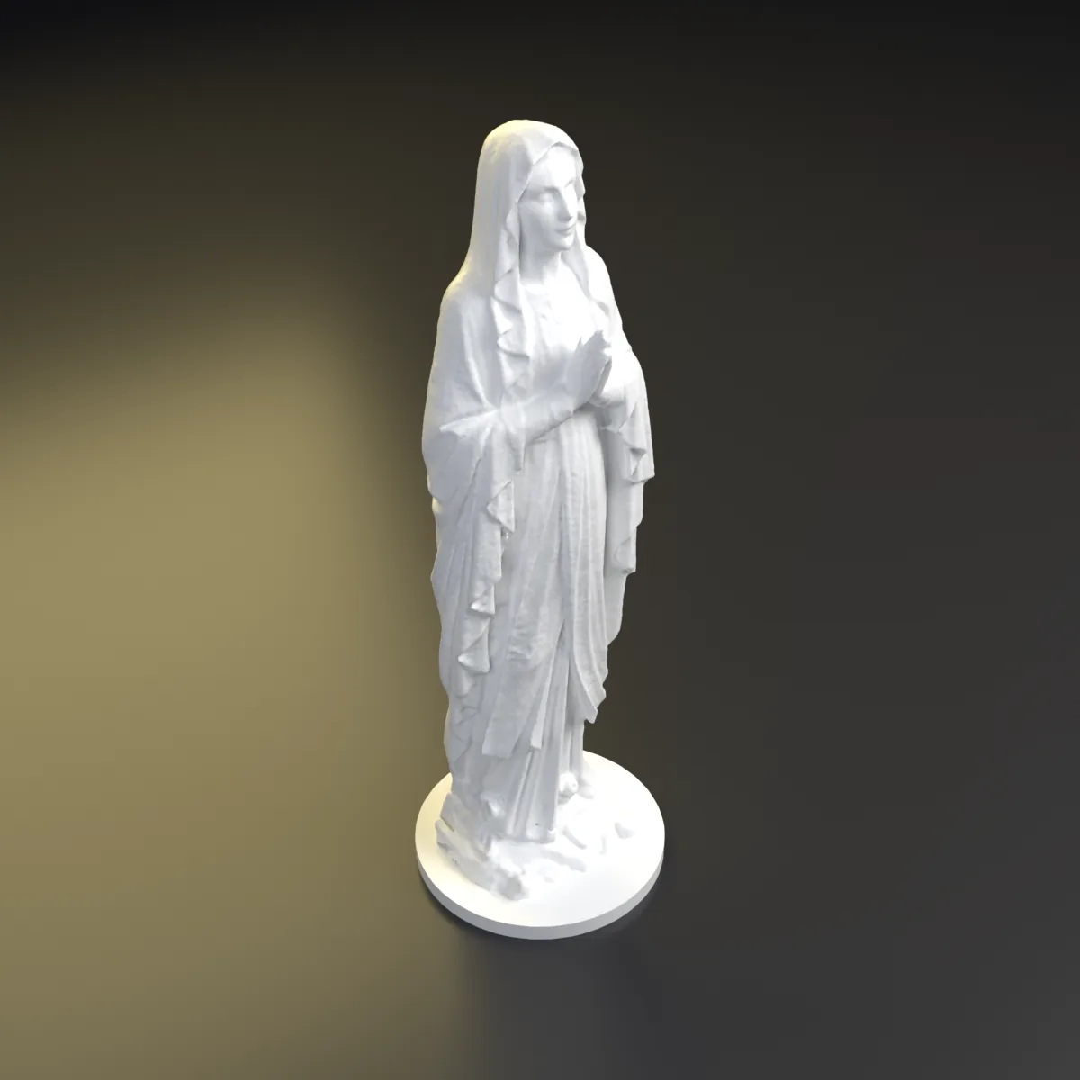 Virgen María — otro ángulo