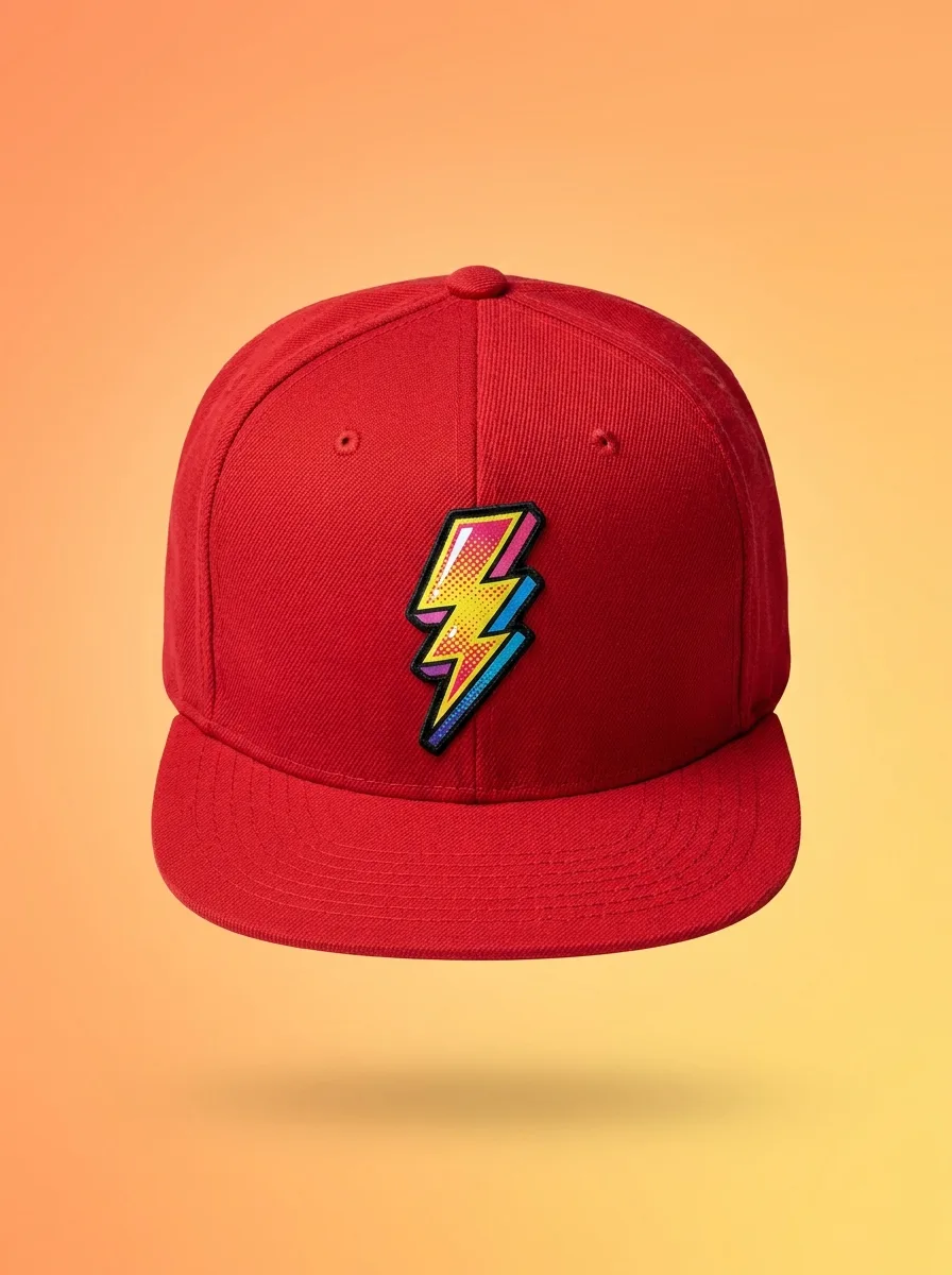 Gorra Roja Rayo Pop