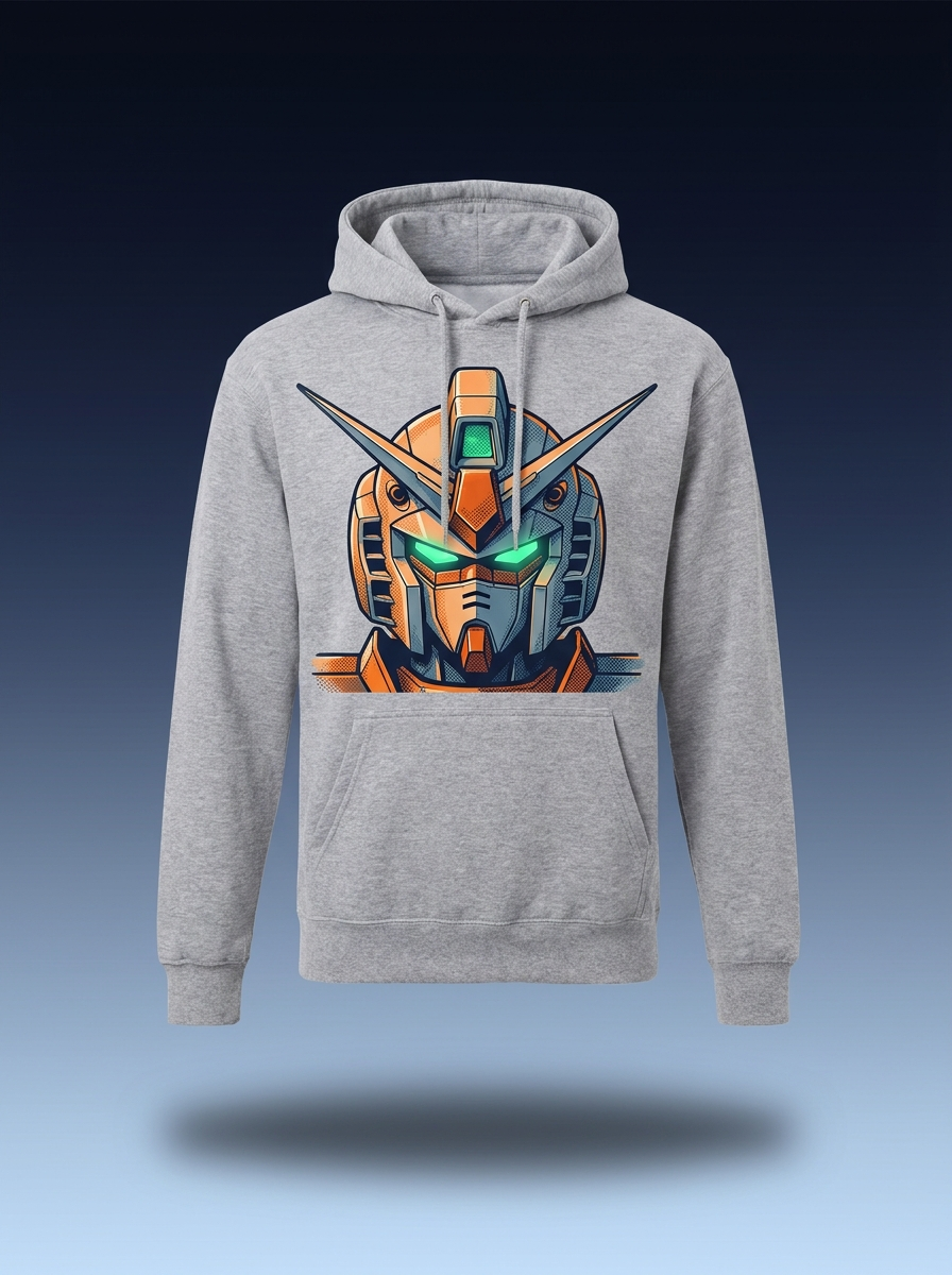 Hoodie Mecha Retro
