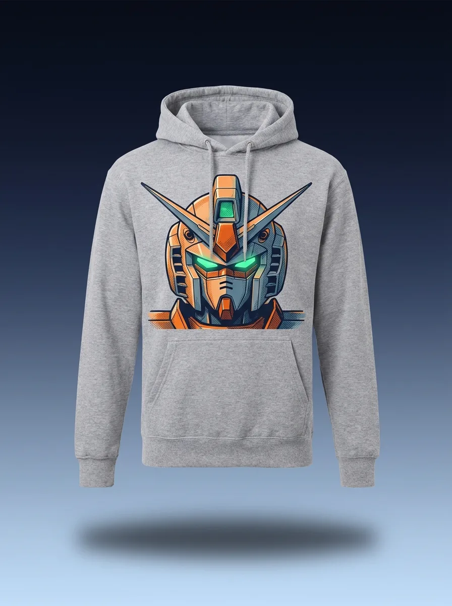 Hoodie Mecha Retro