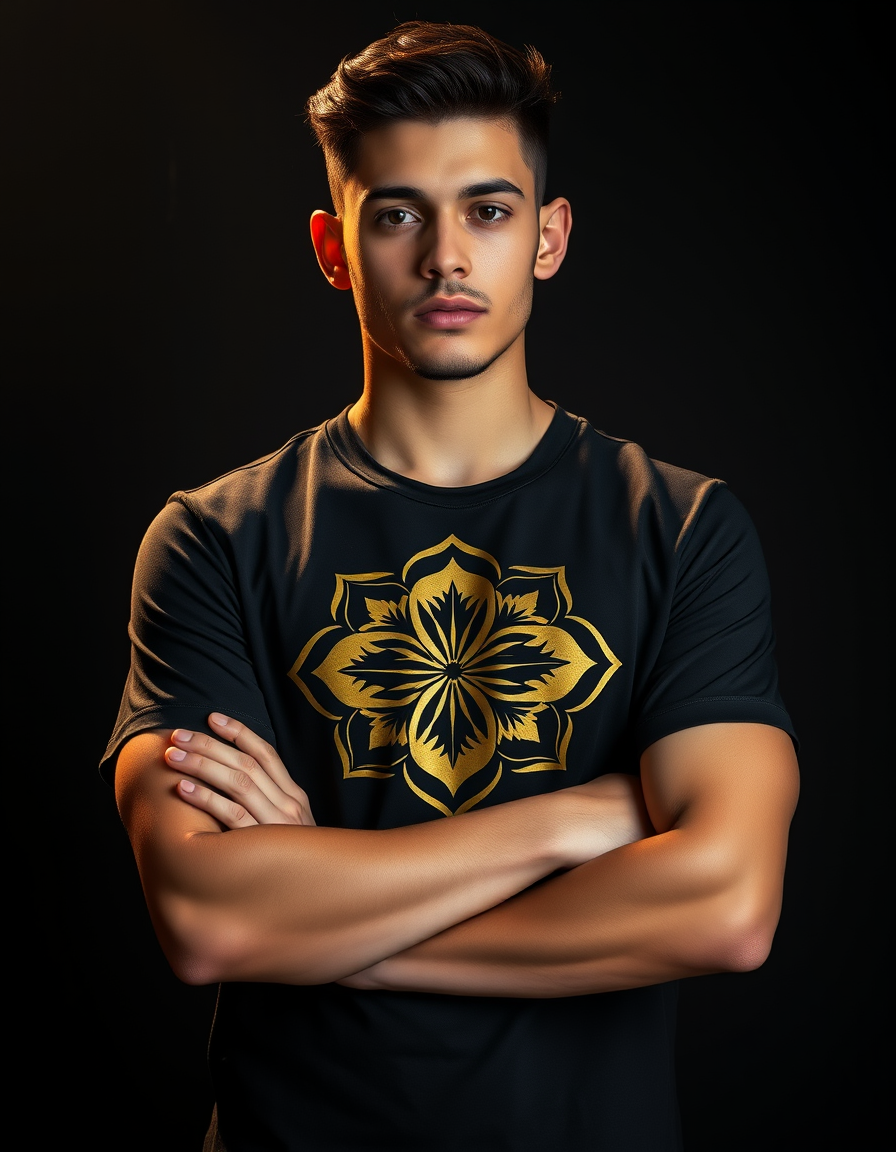 Camiseta Signature Mandala — Blanco