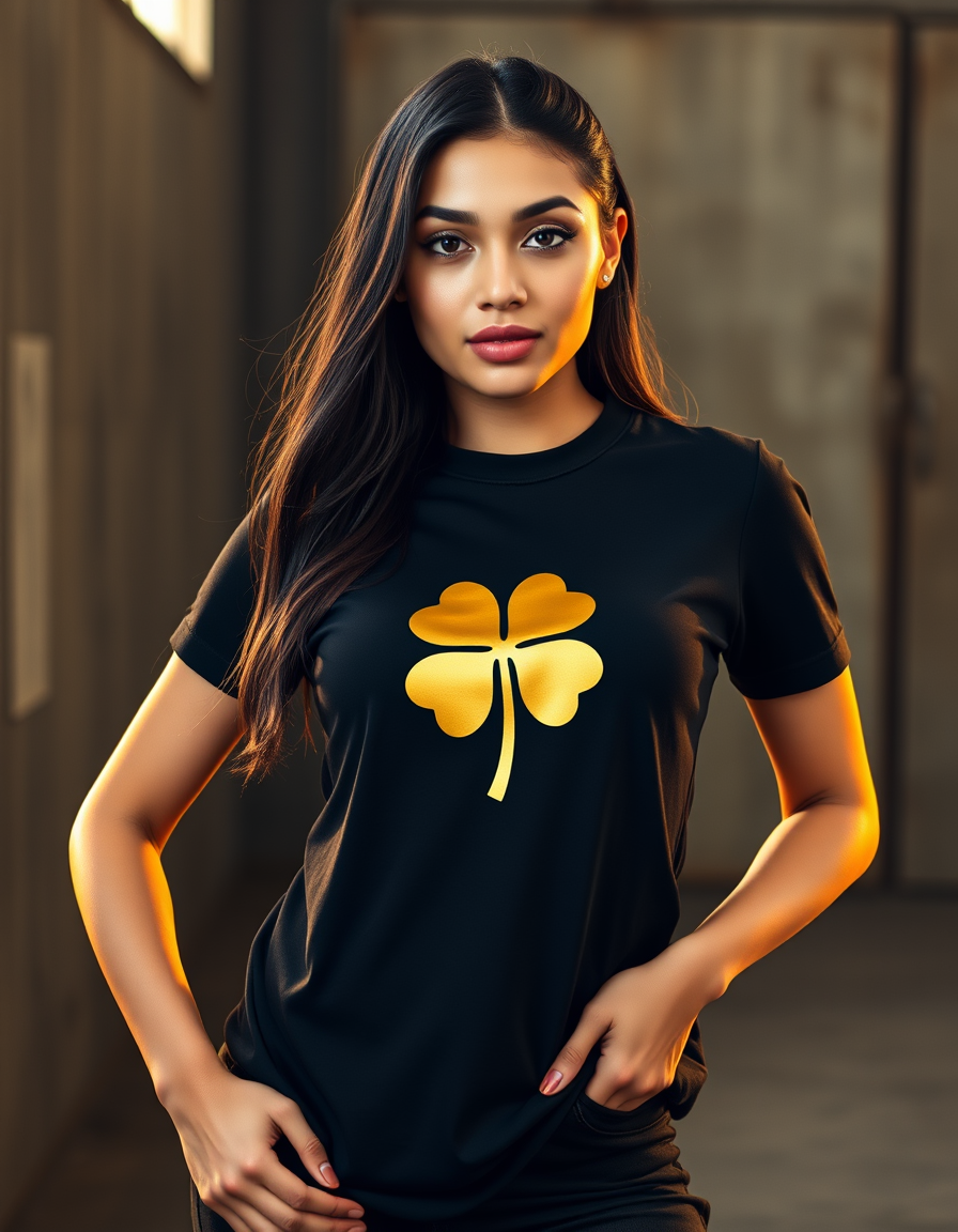 Camiseta Signature Trébol Áureo