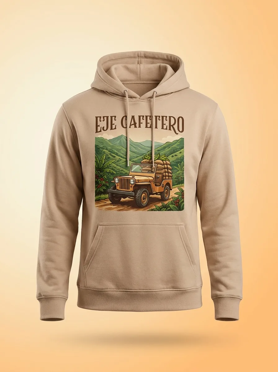 Hoodie EJE CAFETERO Willys
