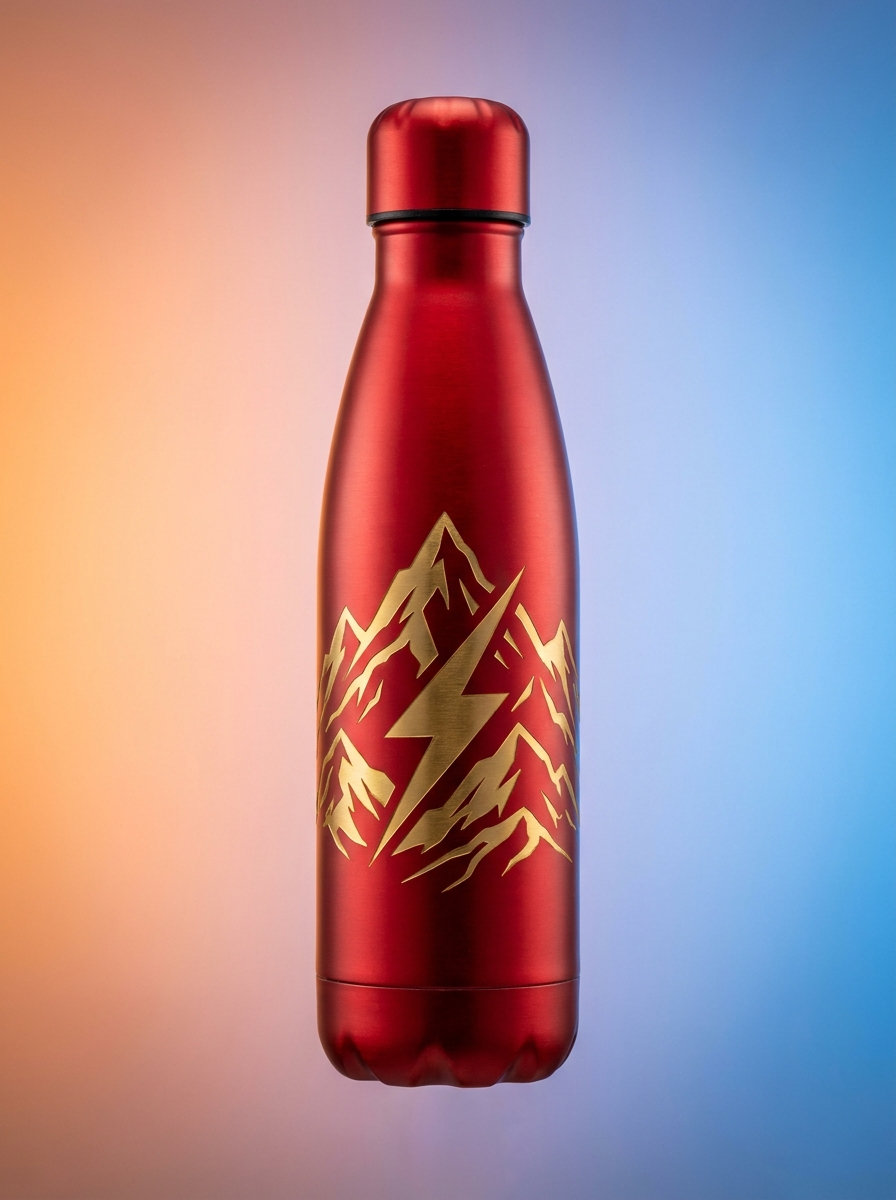 Botella Energía Roja