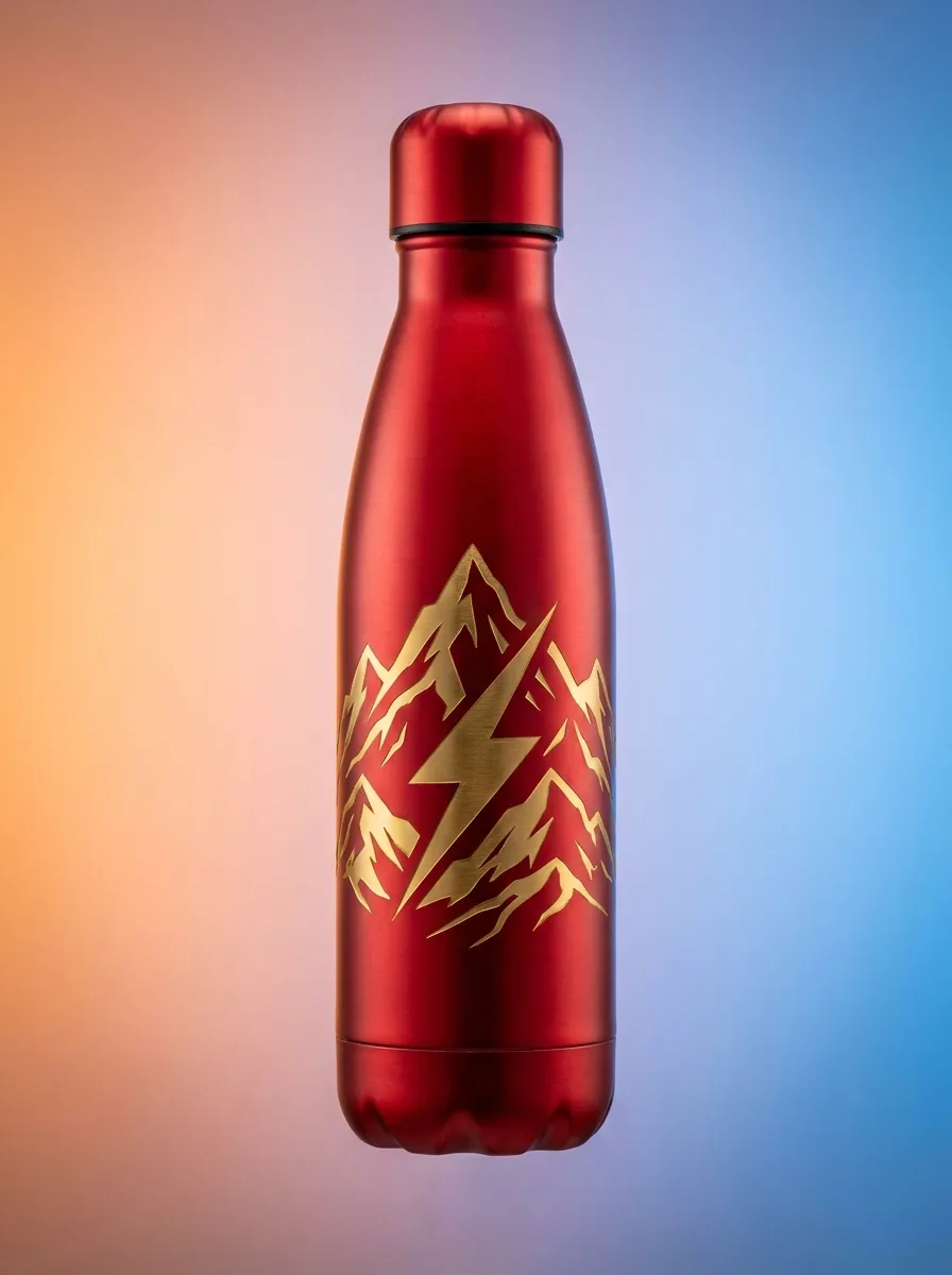 Botella Energía Roja