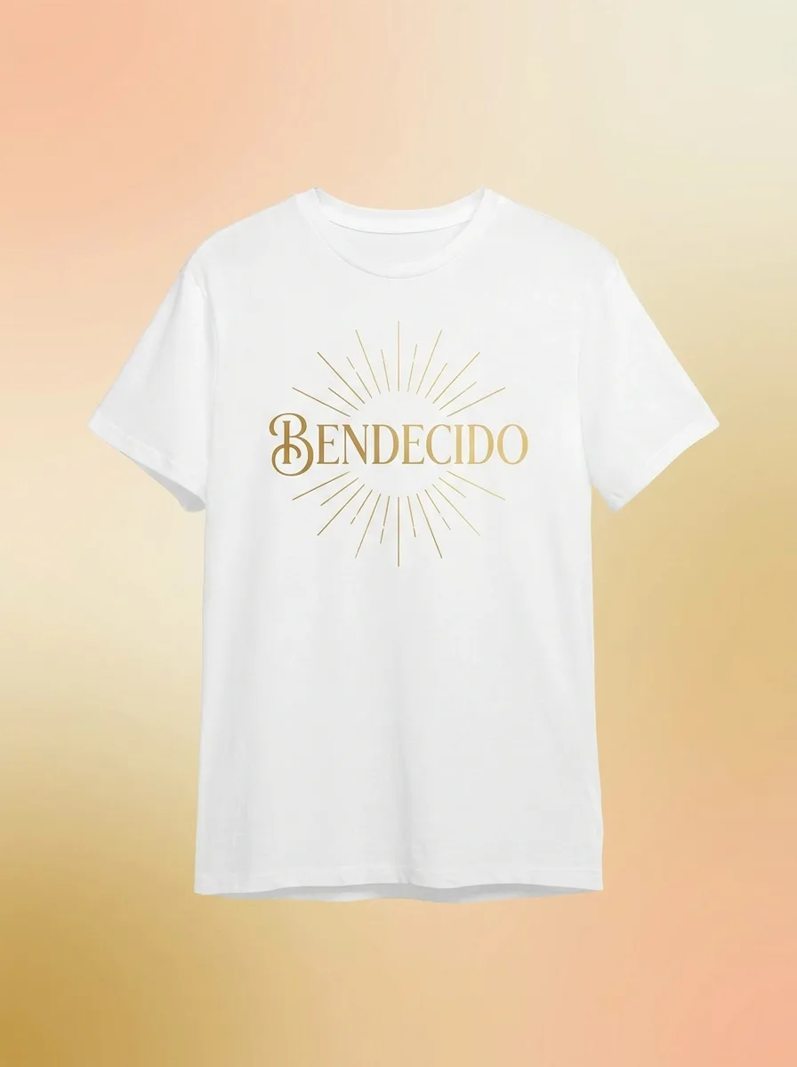 Camiseta BENDECIDO