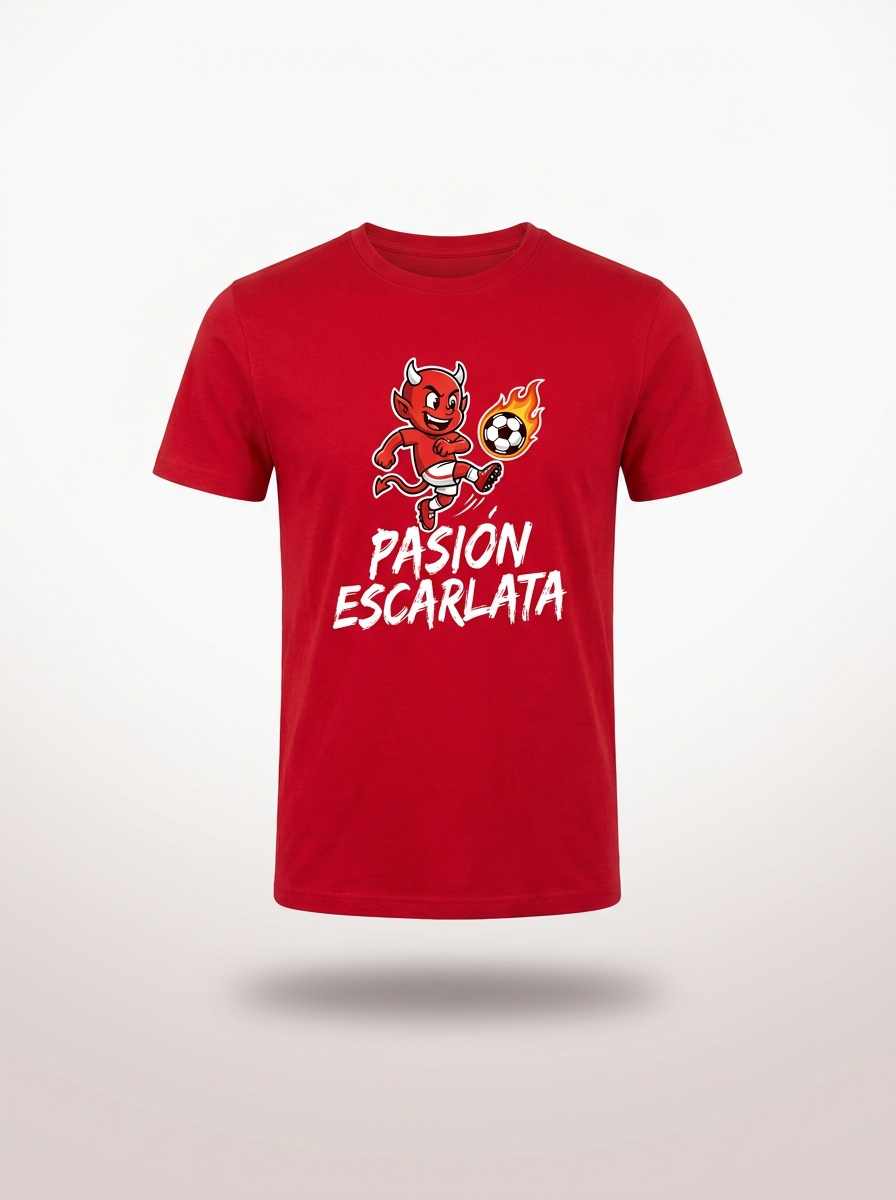Camiseta Pasión Escarlata
