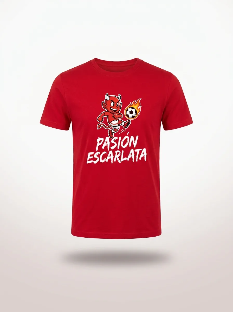 Camiseta Pasión Escarlata