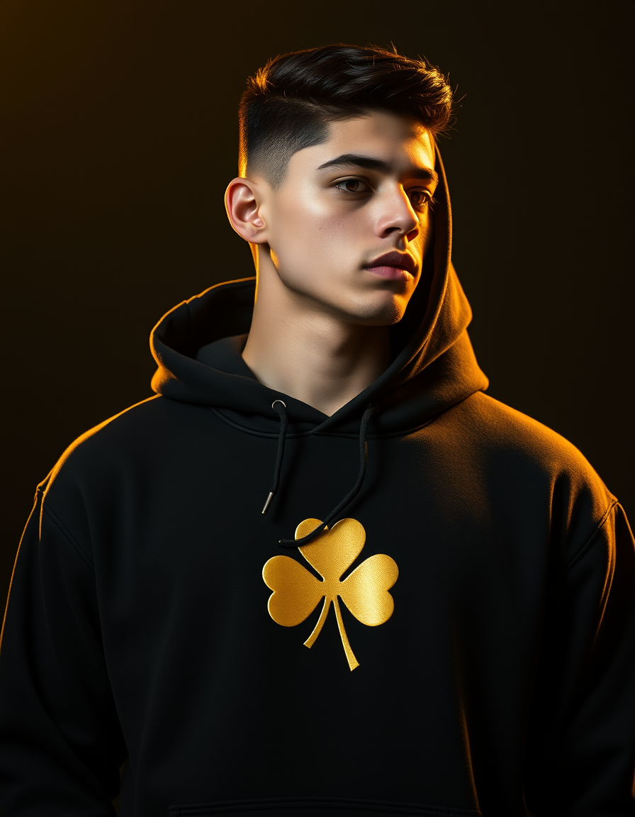 Hoodie Relámpago — Blanco