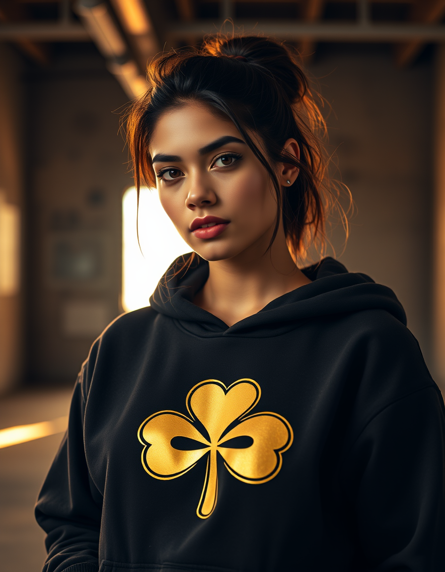 Hoodie Signature Trébol Urbano