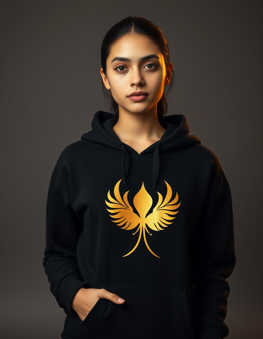 Hoodie Trébol Fénix — Blanco