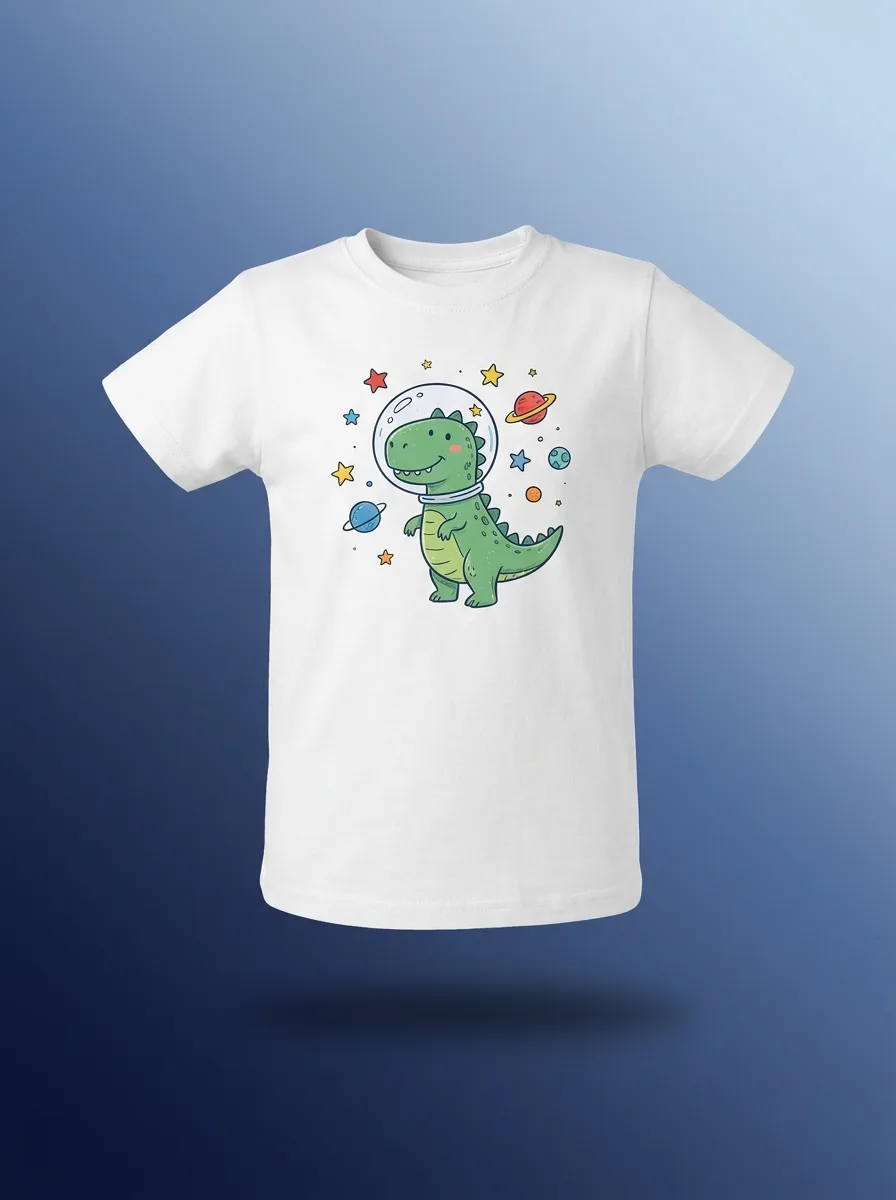 Camiseta Dino Astronauta