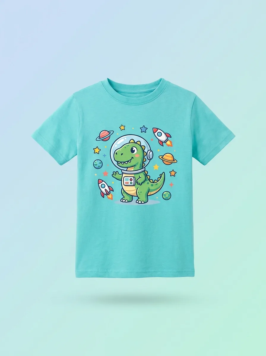 Camiseta Dino Astronauta