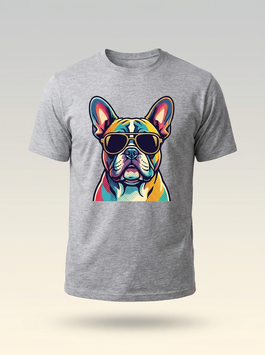 Camiseta Bulldog con Estilo