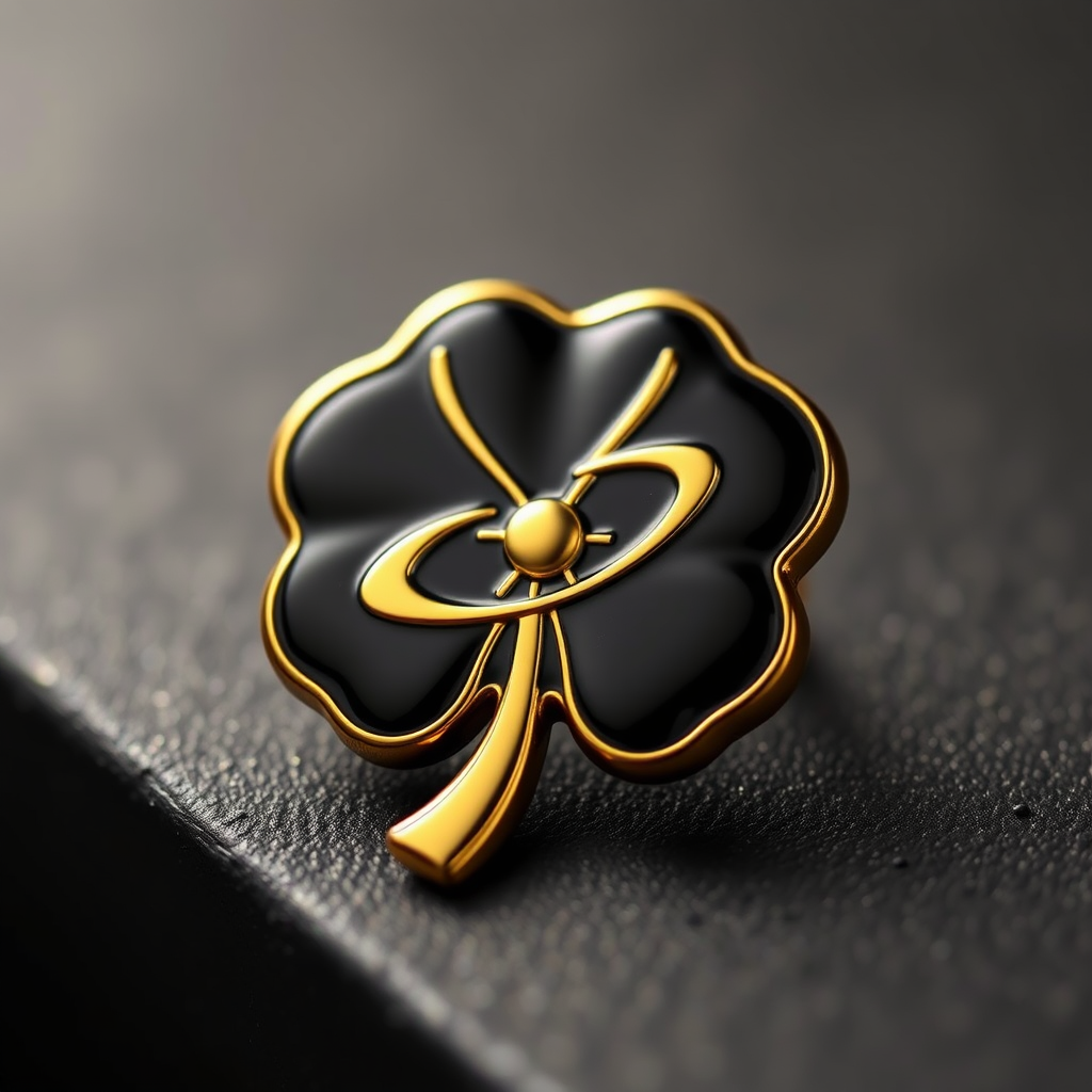 Pin Trébol Cósmico