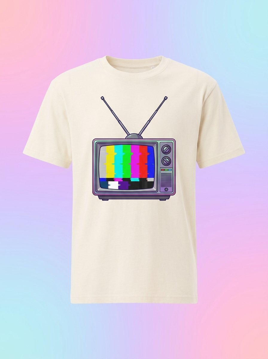Camiseta TV Glitch
