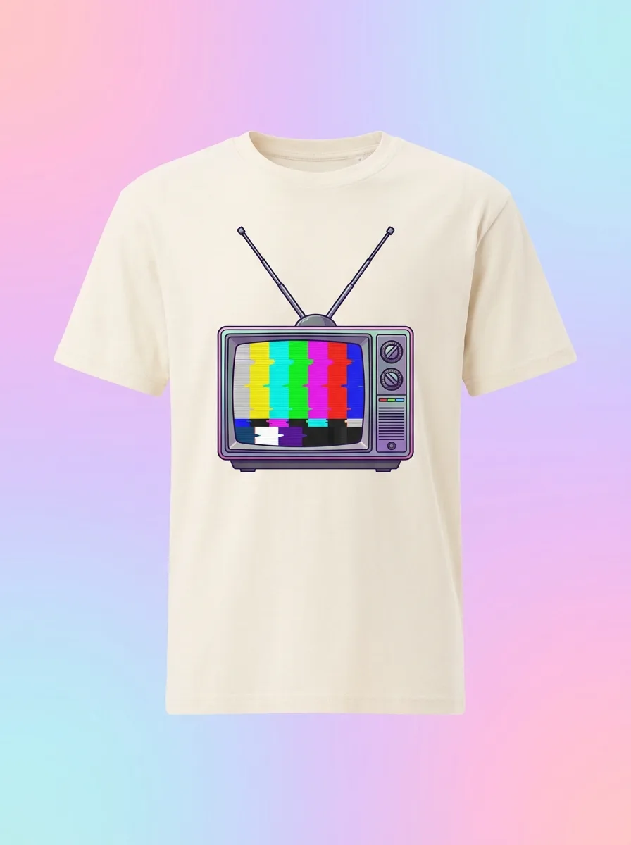 Camiseta TV Glitch