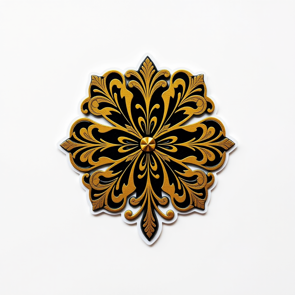 Sticker Trébol Floral