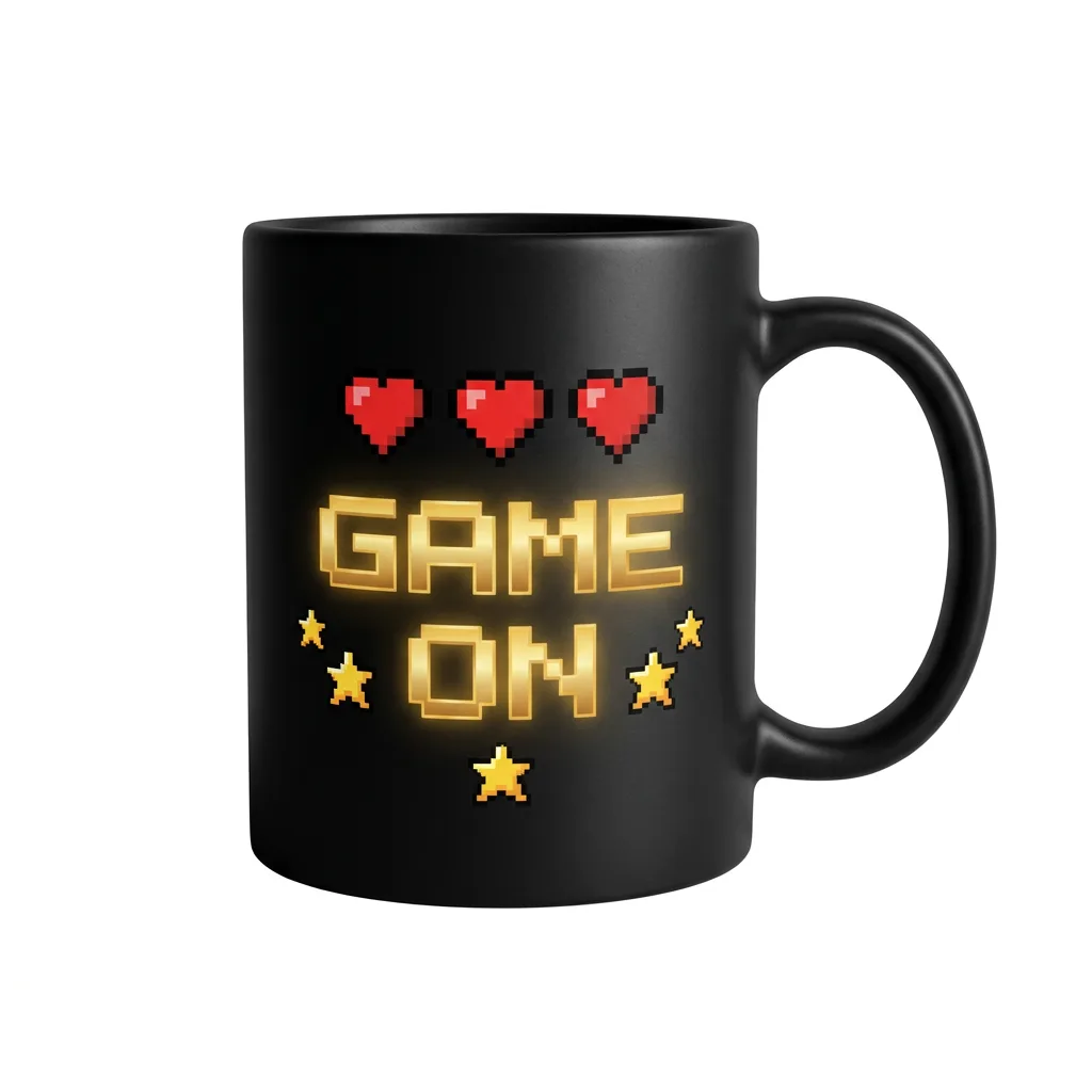 Mug Retro Arcade — GAME ON