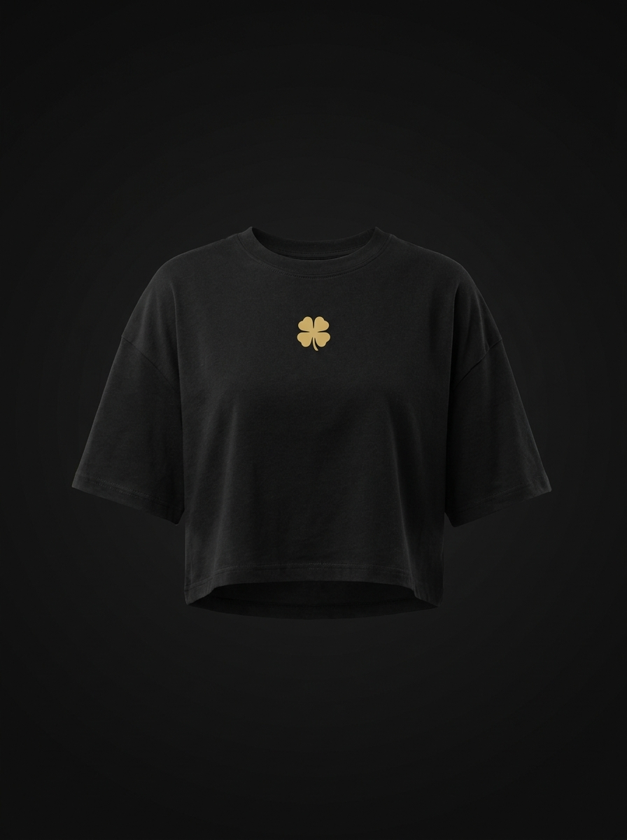 Camiseta Crop Top Oversized