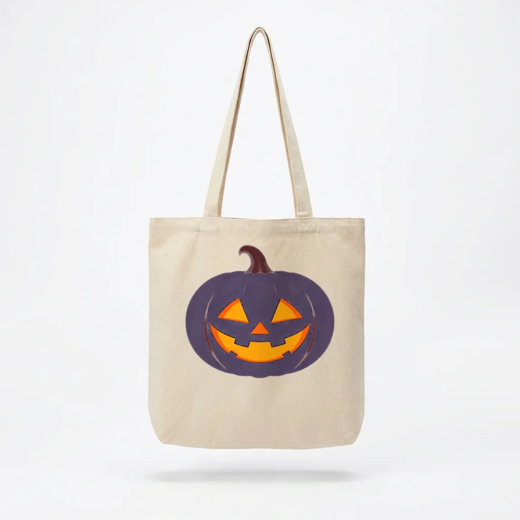 Tote Calabaza Sonriente