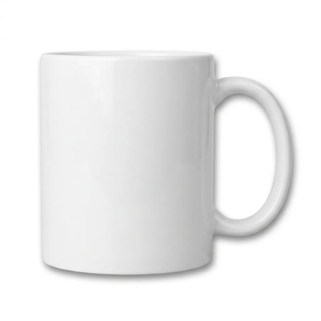 Taza Cerámica Sublimable Blanca