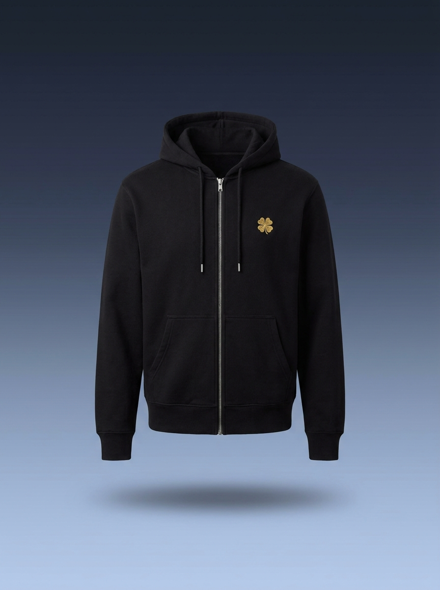 Hoodie Cremallera Clover