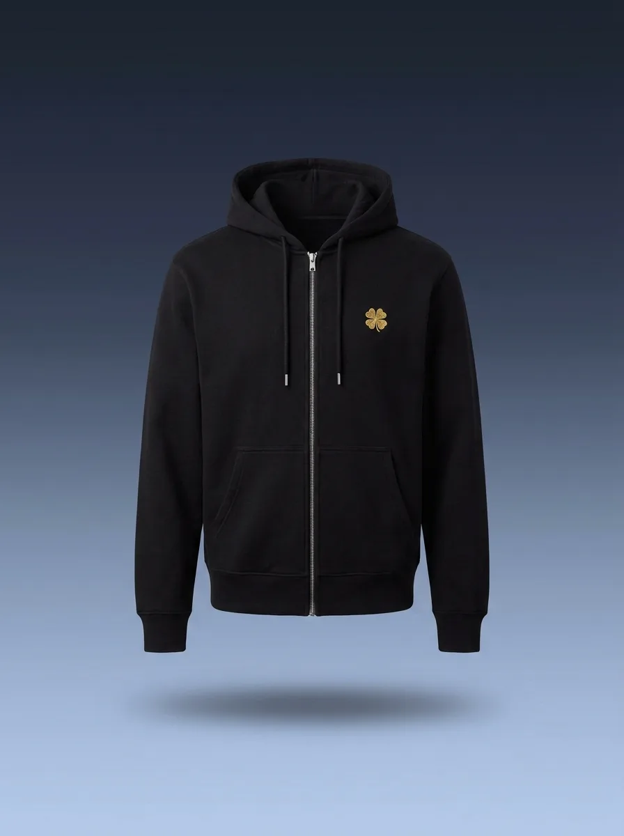 Hoodie Cremallera Clover