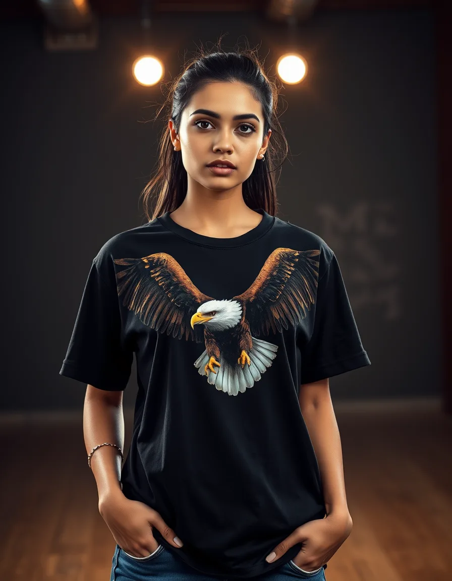 Camiseta Signature Águila Negra