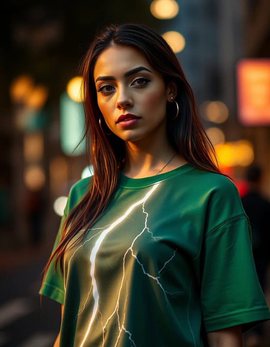 Camiseta Signature Rayo Verde