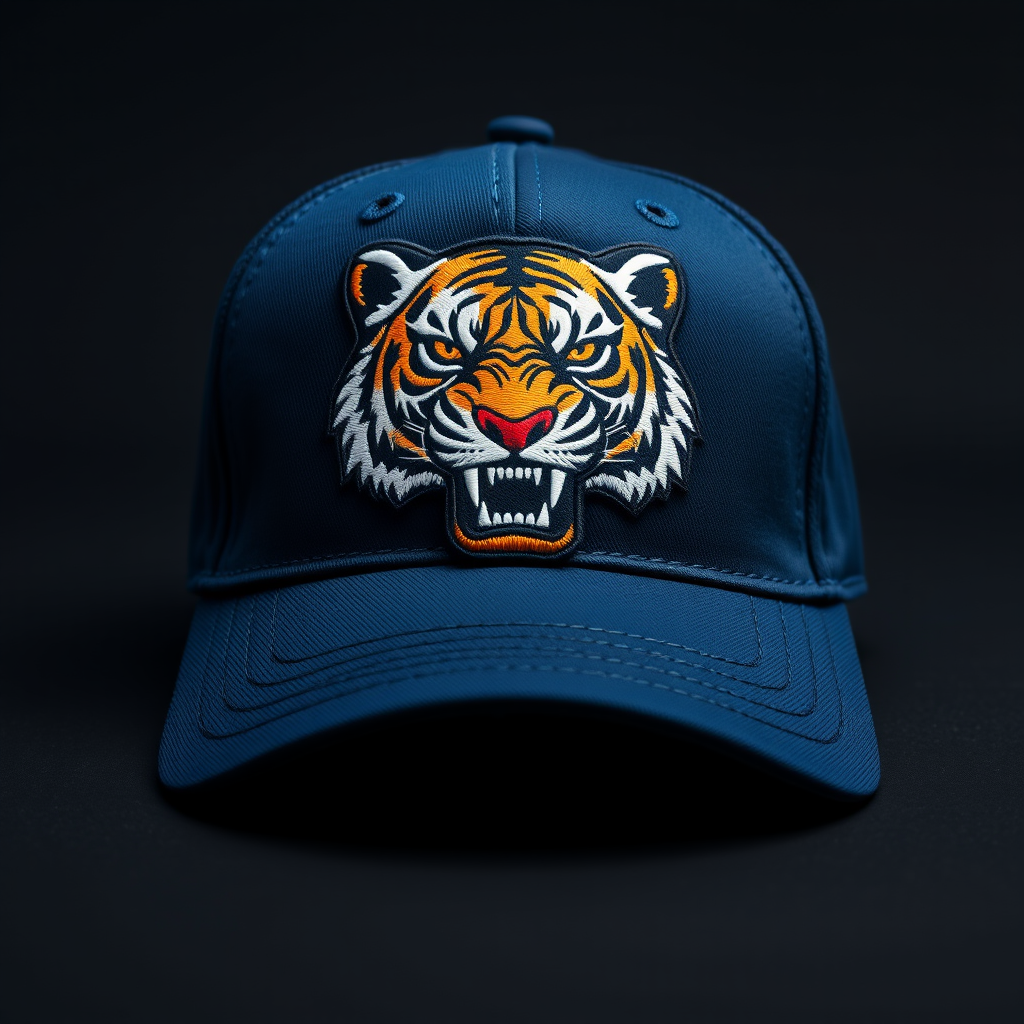 Gorra Tigre Azul Marino