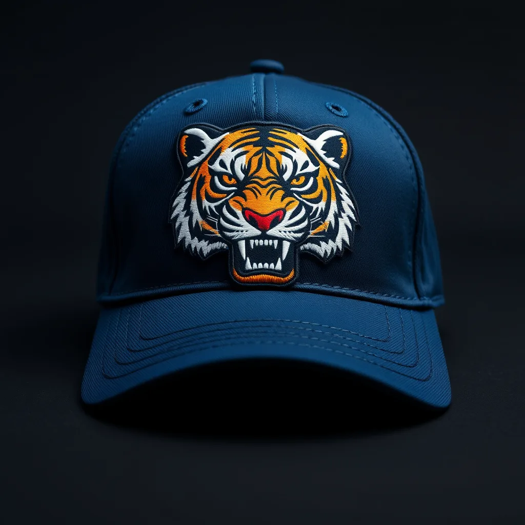 Gorra Tigre Azul Marino
