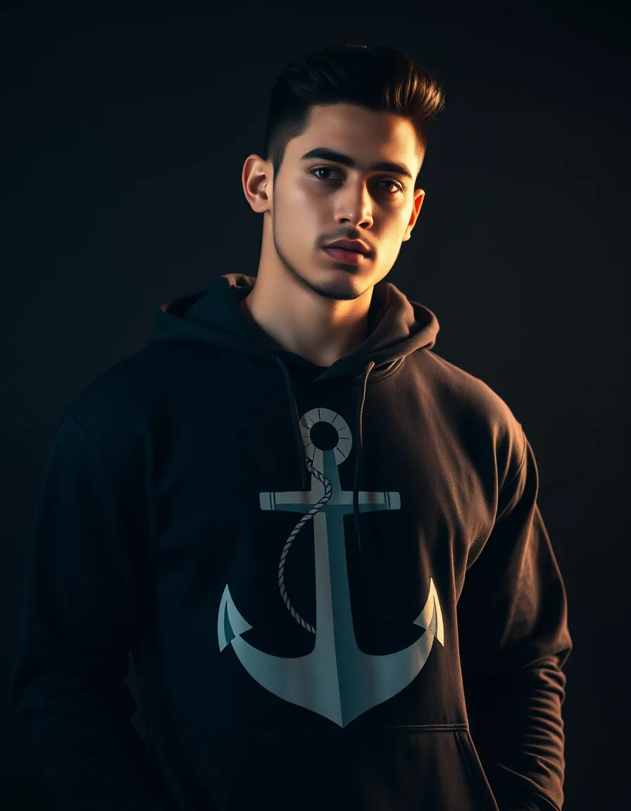 Hoodie Ancla Negra