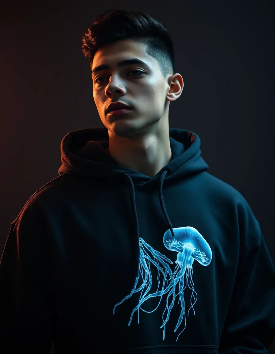 Hoodie Medusa Negra