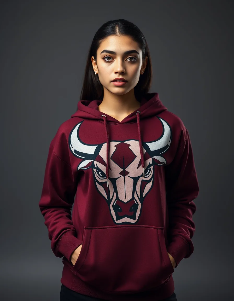Hoodie Toro Vino Tinto