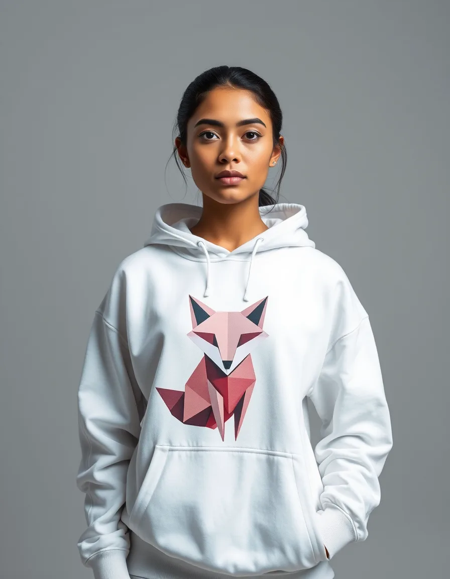 Hoodie Zorro Blanca — Blanco