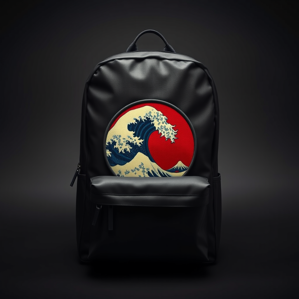 Mochila Gran Ola Negra