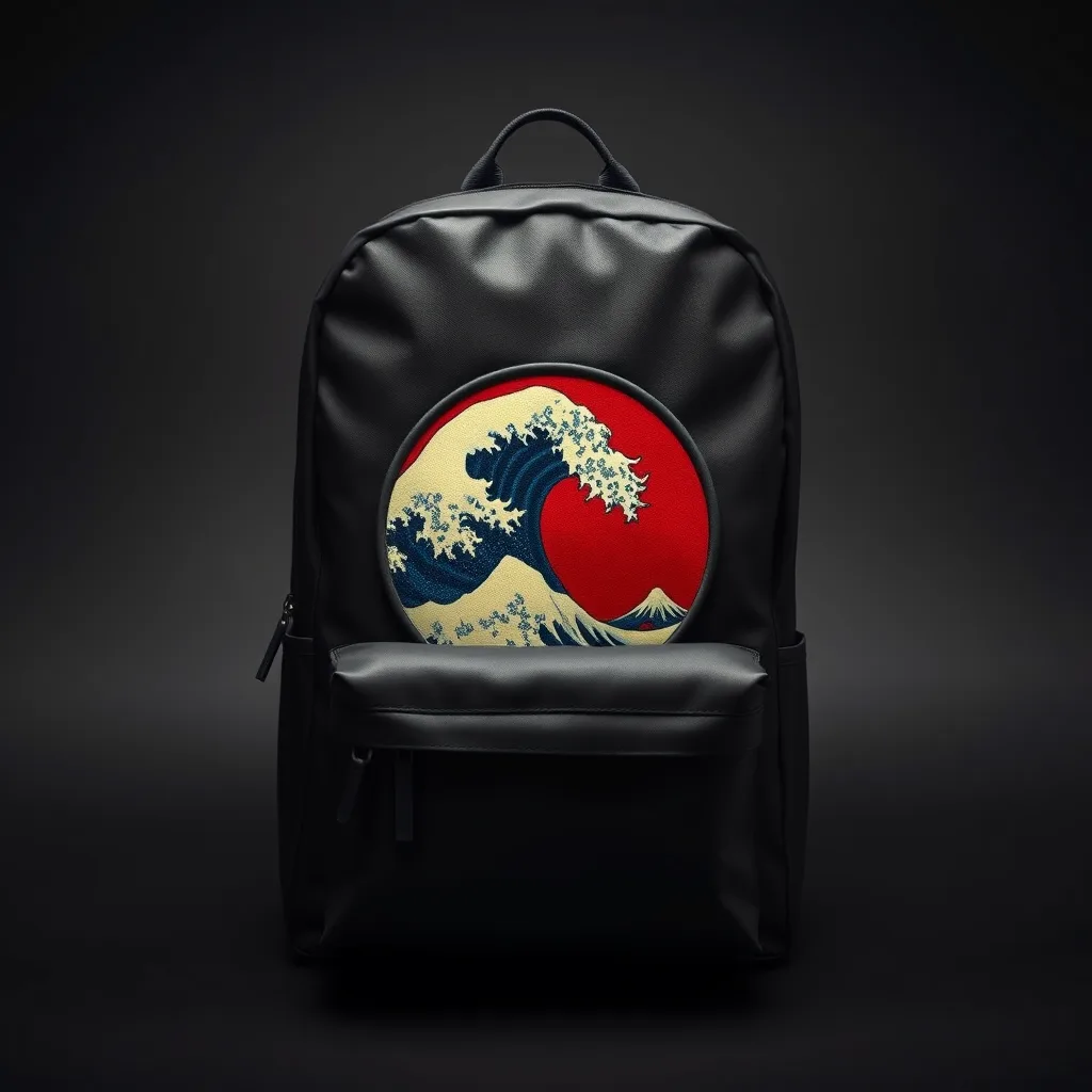 Mochila Gran Ola Negra