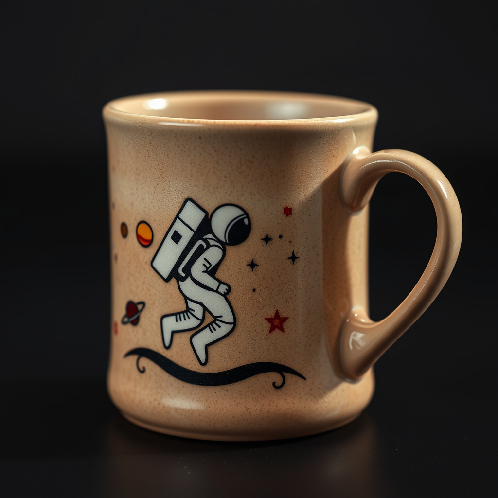 Mug Astronauta Beige