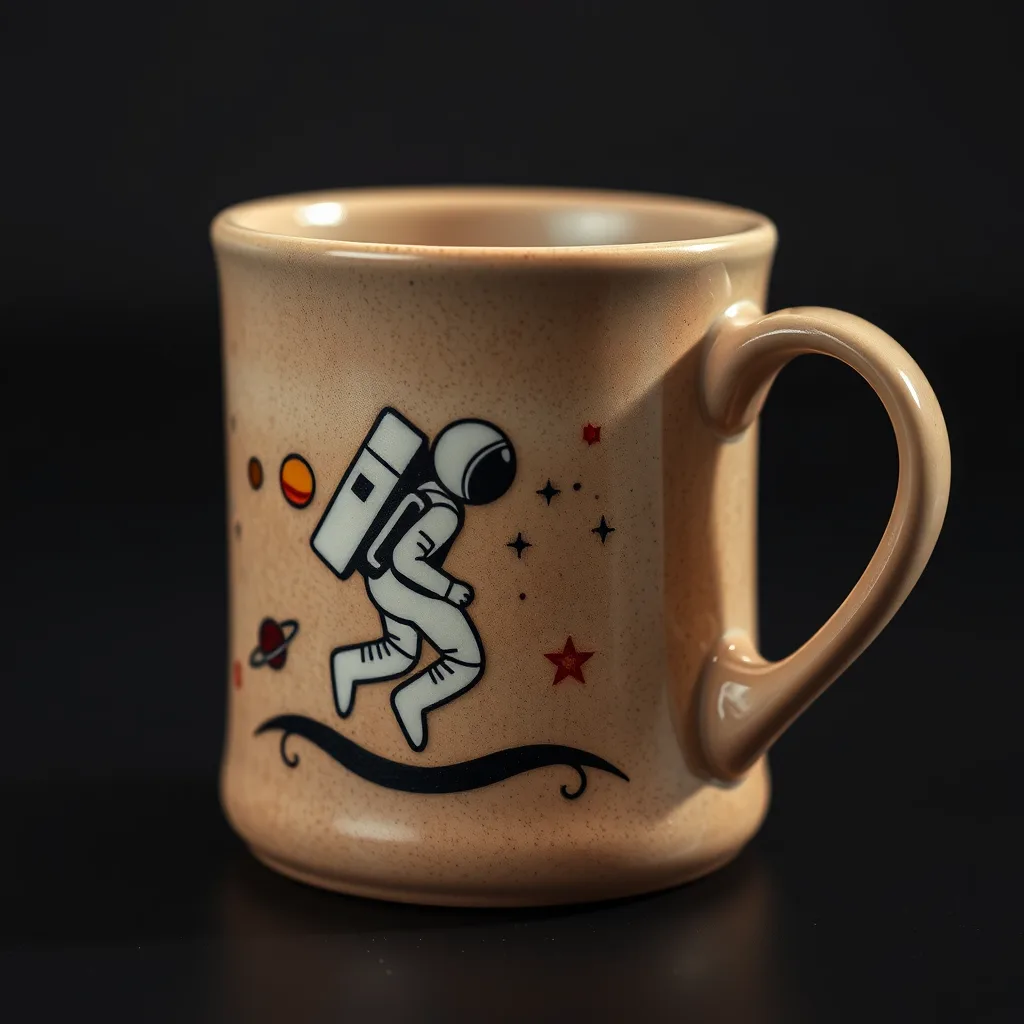 Mug Astronauta Beige